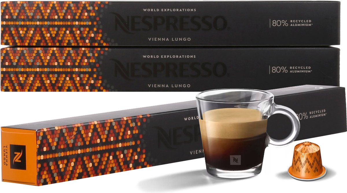Vienna Lungo Smaak Koffiecapsules NESPRESSO