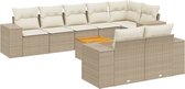 vidaXL-9-delige-Loungeset-met-kussens-poly-rattan-beige