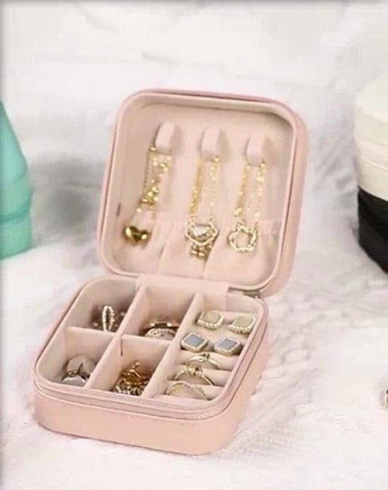 Oirlv Linnen sieradenorganizer 7 vakken ring armband vitrines display tray sieraden trays organizer oorbel ring display vitrine opslag trays