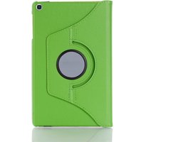 Draaibare Bookcase - Geschikt voor Samsung Galaxy Tab S6 Lite Hoes - 10.4 inch (2021, 2022) - Groen