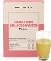 Protiplan | Milkshake Karamel | 7 x 25 gram | Eiwitdieet | Proteïne shake | Past in een koolhydraatarme levensstijl
