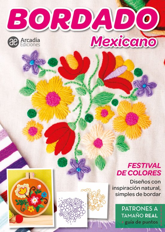 Bordado mexicano. Festival de Colores - cover