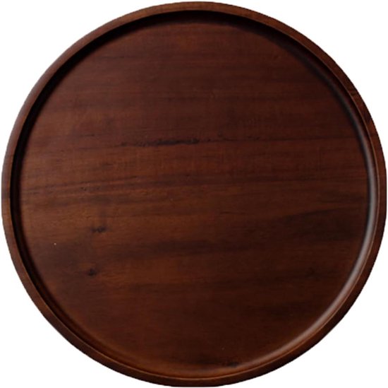 Grote Ronde Acacia Houten Dienblad Salontafel Houten Plaat