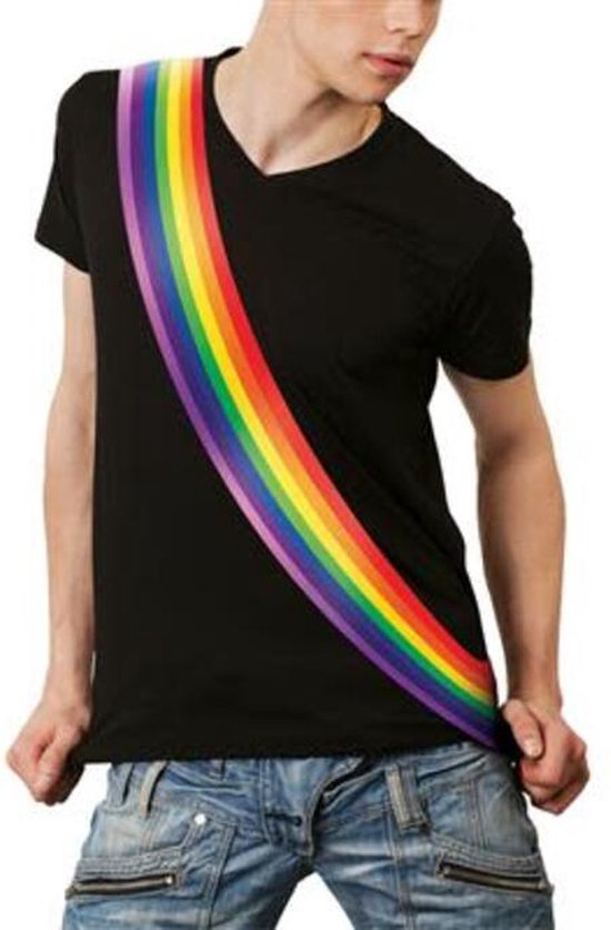 Foto: Sjerp in regenboogkleuren