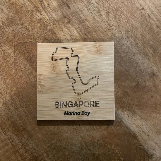 Formula One F1 Onderzetters set 5 - 4 stuks per set