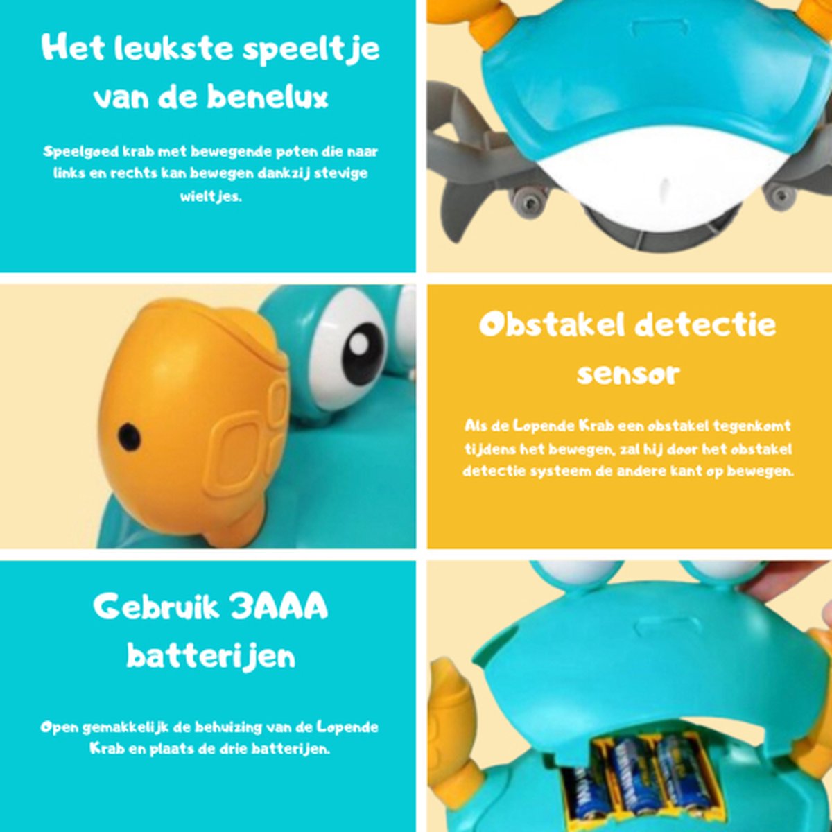 Badspeeltje Krab - Rood - Opwindbaar - Speelgoed voor in Bad - Vanaf 1 jaar Badspeeltje Krab - Rood - Opwindbaar - Speelgoed voor in Bad - Vanaf 1 jaar