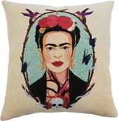 Frida Kahlo kussenhoes - Gobelin stof - 40 x 40 cm