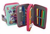 2-vaks gevulde etui - Minnie - Katrien - Disney Junior