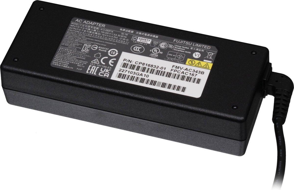 Fujitsu S26391-F1316-L509 oplader 90W
