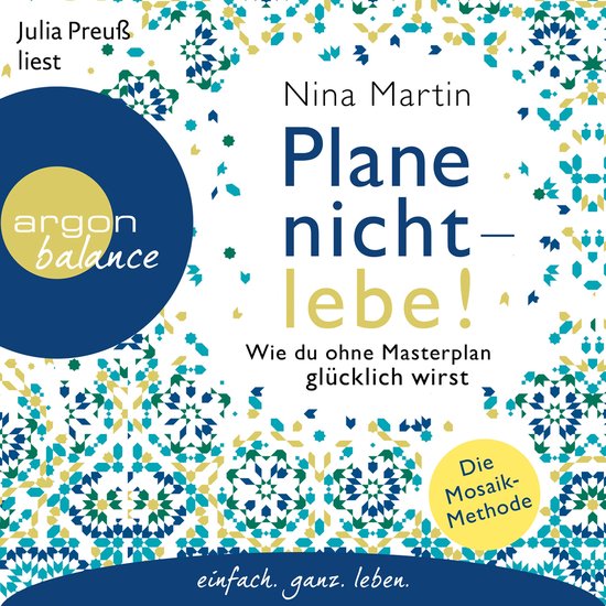 Plane nicht - lebe! - Wie du ohne Masterplan glücklich wirs ... - cover