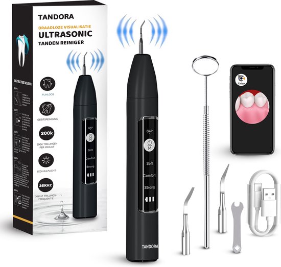 Tandora Ultimate Pro Sonische Tandsteen Verwijderaar