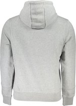 Fleece Sweatshirt Met Capuchon En Centrale Zak En Logoprint
