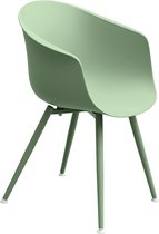 Feel Home - Chaise baquet de Luxe pour l'extérieur - Vert Herbe - Set de 2 pièces