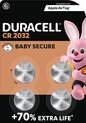 Duracell CR2032 (4 stuks) Lithium-knoopcelbatterijen 3V