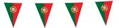 Wefiesta - Vlaggenlijn Portugal 20x30 cm (10 meter) - EK voetbal 2024 - EK voetbal versiering - Europees kampioenschap voetbal