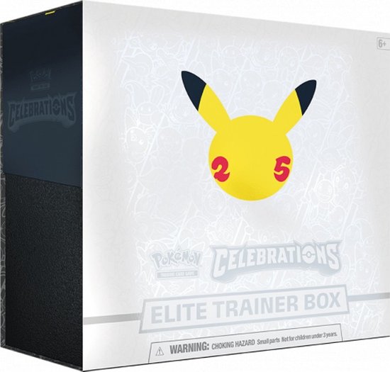 Pokémon Celebrations Elite Trainer Box - Kaarten met 25th Anniversary logo