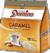 Domino Caramel - koffiepads - 12 x 18 pads