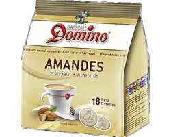 Domino Amandel - Koffiepads - 12 x 18 pads