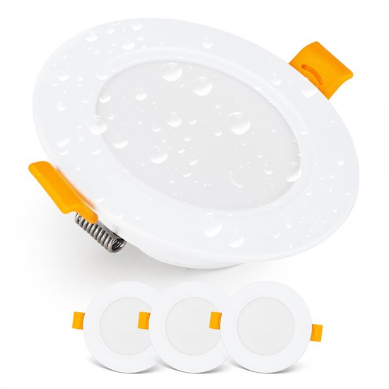 IP54 LED-Module Downlights – Badkamerverlichting – 500 Lumen – 3000K ...
