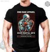 Kick Boxing T-shirt 100% cotton Boxing Kickboxing Gym Training Muy Thai Martial Art T-shirt