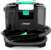 Linsar - Aspirateur Multi - pulvérisation, récurage et aspiration - Aspirateur eau et poussière pour escaliers, tissus d'ameublement et tapis - Système Dual réservoir - Câble de 3,3 m - 2 accessoires - 400 Watt