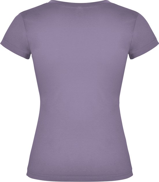 Dames V hals getailleerd t shirt model Victoria Lavendel maat XL bol