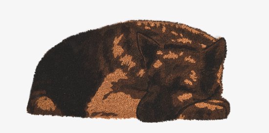 Esschert Design - Deurmat - Kokosmat - Slapende Herdershond Waakhond