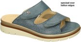 Fidelio Hallux -Dames - blauw - slippers & muiltjes - maat 38