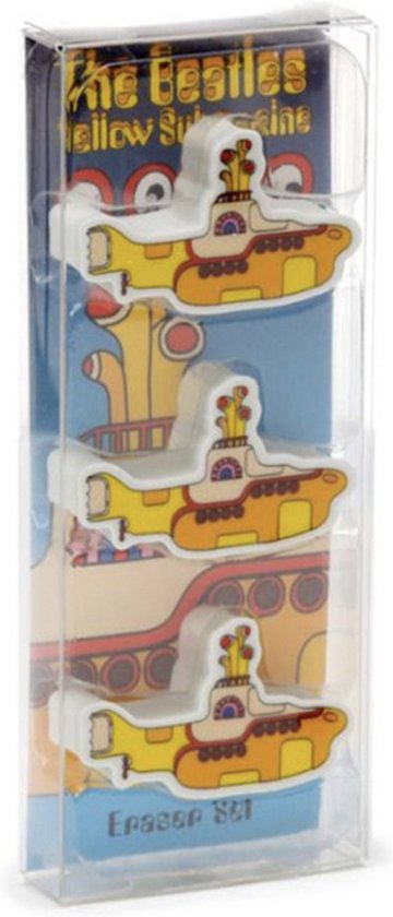 The Beatles Yellow Submarine Gummetje - Set van 3