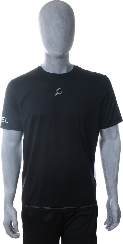 PUNTAZO Padel T-shirt Heren Sportshirt Large grijsgroen Korte mouw