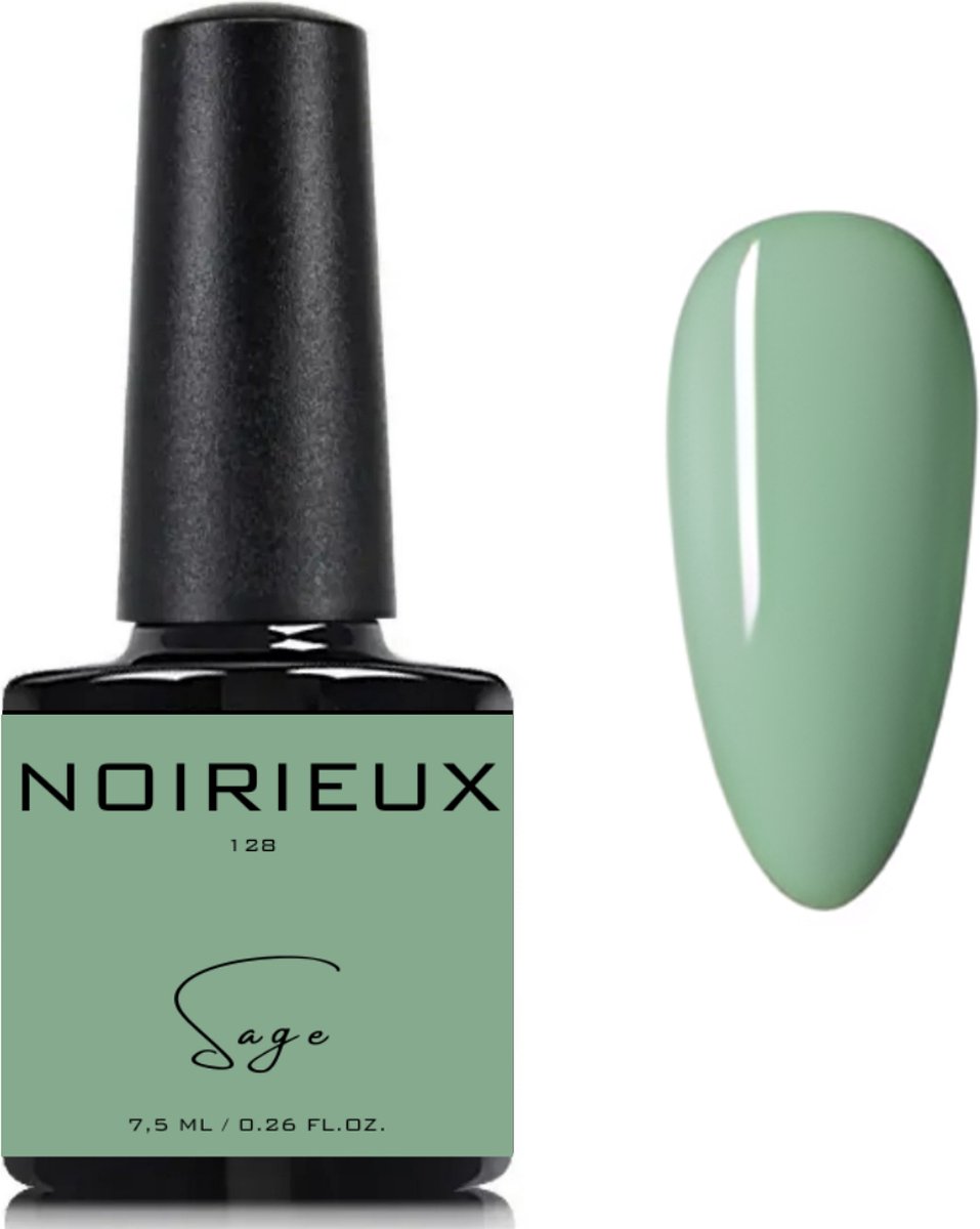 Gellak - NOIRIEUX® Premium Gellak - Nagellak - Gel nagellak - 7.5ML - SAGE