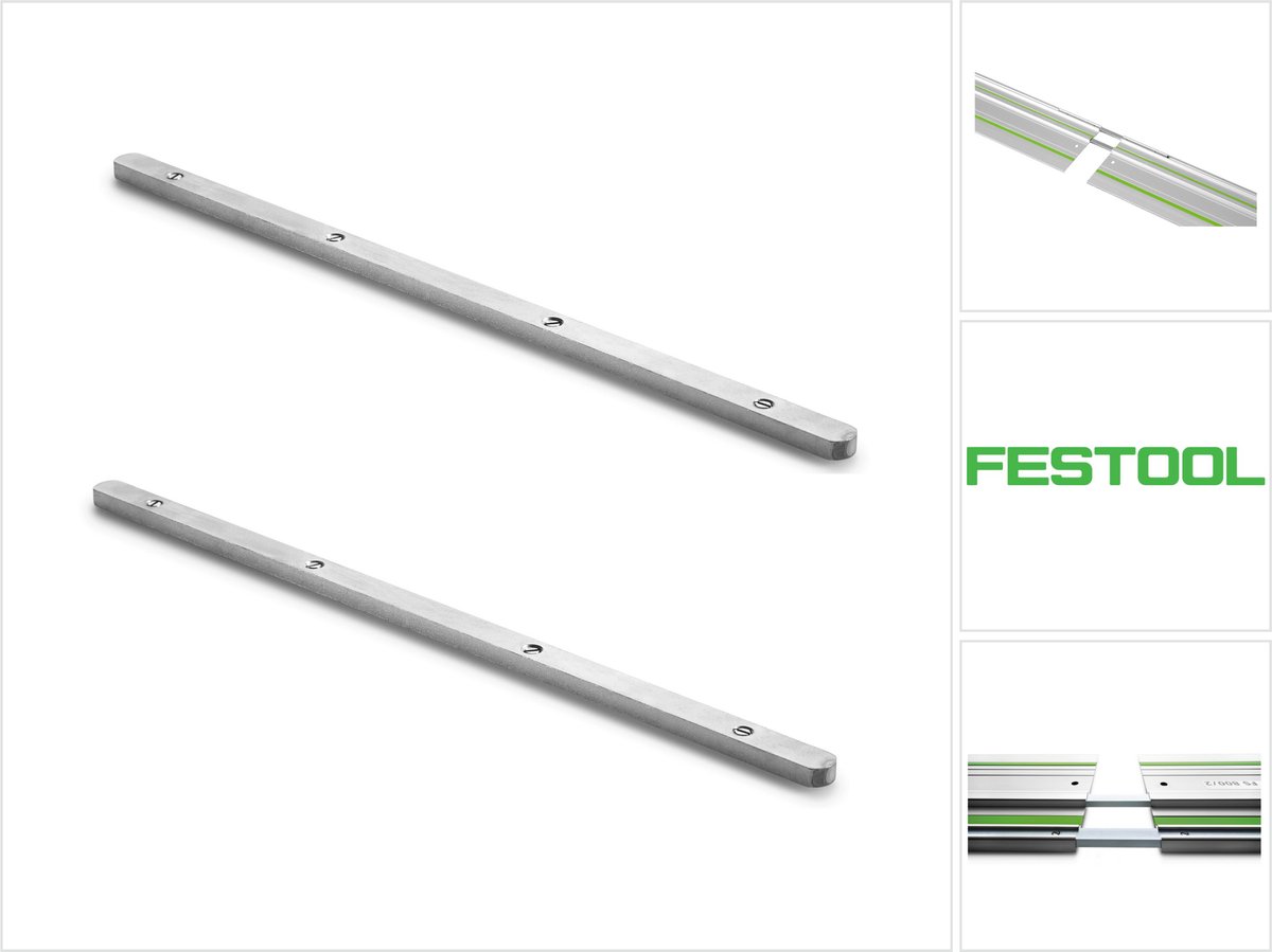 Festool verbindingsstuk FSV-set ( 2x 482107 ) voor het verbinden van twee geleiderails