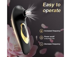Mini luchtdrukvibrator - Sucking vibrator - Reis vibrator - Clitoris & G-spot Stimulator Luchtdruk Vibrator- seksspeeltje