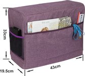 Sac de machine à coudre Housse de valise violette Sac de rangement universel