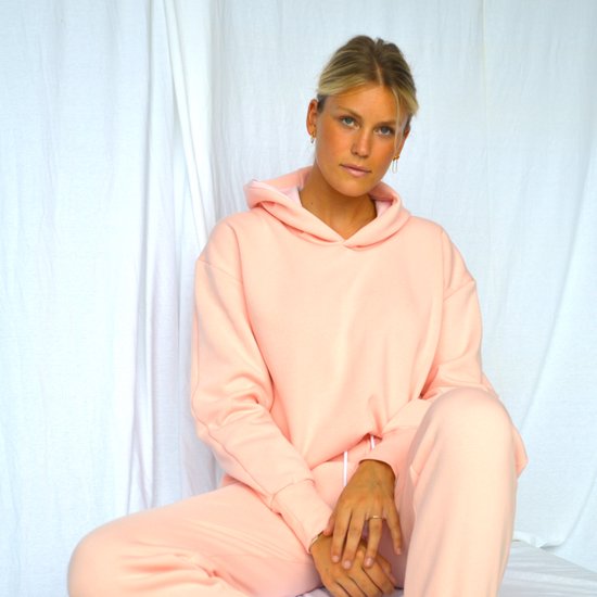Generisch 2025 Joggingpak voor dames, trainingspak, 2-delig broekpak, sportieve hoodie en broek, lange mouwen, huispak, loungewear, set, behaaglijk trainingspak, sportoutfit, sweatshirt, @05, S