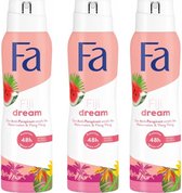 Fa Deospray - Fiji Dream - Voordeelverpakking 3 x 150 ml