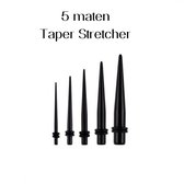 5 maten Taper stretcher 1.6 mm- 4 mm