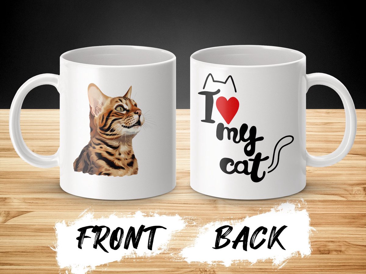 Mok Bengal cat - kat - I love my cat - cat lovers - katten