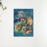 SEOS SHOP - Peinture de diamants - Race féline 40x50cm - Diamond Paintings - Peinture Diamond adultes