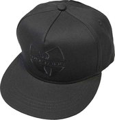 WuTang Clan - Black Logo Snapback Pet - Zwart