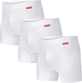 Undiemeister® Boxershort - Boxershort heren - Ondergoed - Onderbroek mannen - Gemaakt van Mellowood - Boxer brief - Chalk White (wit) - 3 stuk(s) - XL
