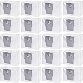 Vuilafvoerzakken / stofzakken geschikt voor de Roborock S8 Pro Ultra, S8+, S7 MaxV Ultra en Q-serie (20 Stuks) - 2-Jaarvoorraad - Value Pack!