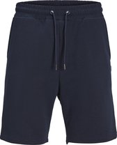 JACK & JONES Bradley Sweat Shorts coupe ample - pantalon de survêtement court pour homme - bleu - Taille : L