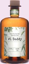 Olijfolie met Etiket: #1 Daddy - Origineel Vaderdag Cadeau - makeyour.com - Premium Olijfolie - makeyour.com