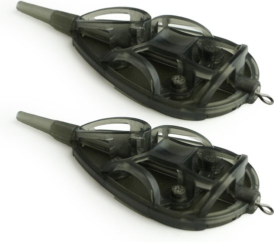 JVS Method Feeder Korven set met Mould L - Voerkorven set met Mal - Method Vissen - 7 Delig - Feedervissen van JVS — afbeelding 2