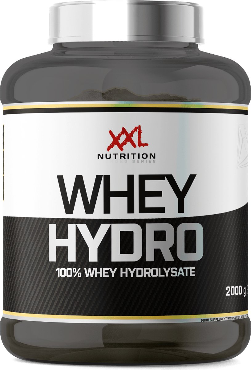 Goedkoopste XXL Nutrition - Whey Hydro - Whey Hydrolisaat Eiwit, Proteďne Shake, Eiwitshake, Protein - Diverse Smaken - Vanille - 2000 gram (66 shakes