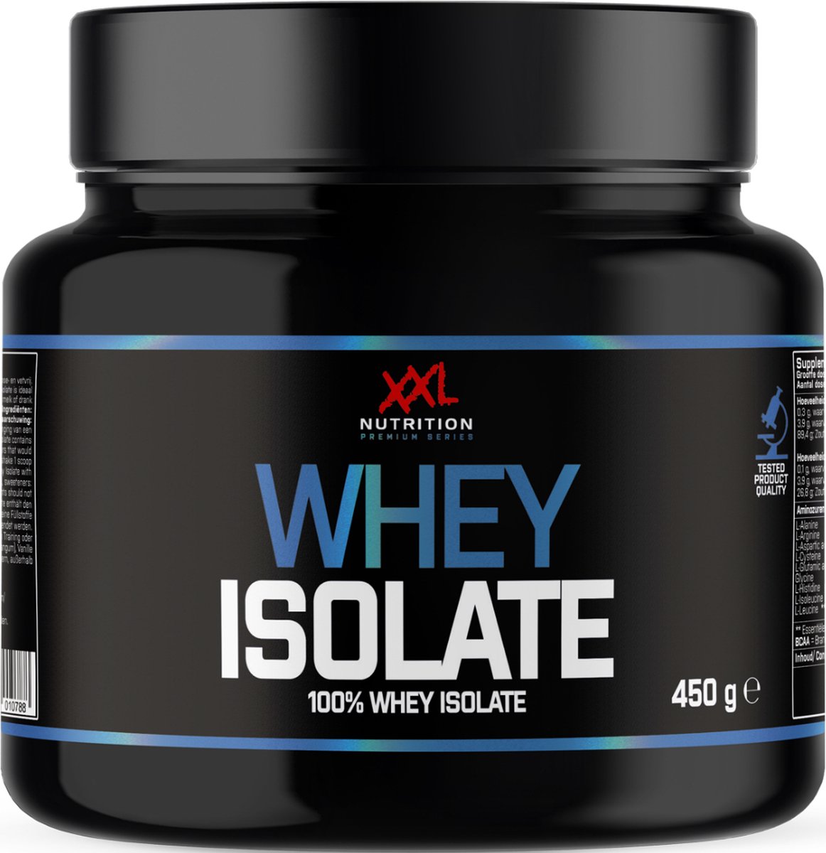Goedkoopste XXL Nutrition - Whey Isolaat - 90 Eiwit - Proteine Poeder, Eiwit Shakes, Whey Protein Isolate Eiwitpoeder - Diverse Smaken - Aardbei - 450 gram (15 shakes