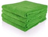 Handdoek|70x140 cm| met naam geborduurd| Groen