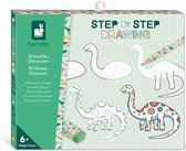 Janod Atelier - Step by Step - Dinosaurus