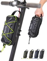 Sac de guidon pour scooter, sac de vélo, étanche, panier de vélo, sac avant, poche avant, pour scooter électrique, Xiaomi Mijia M365, Sedway ES, noir, 2 l
